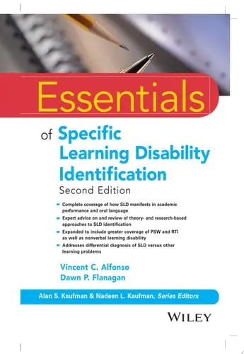 Essentials of Specific Learning Disability Identification by Vincent C. Alfonso ISBN: 978-1119313847