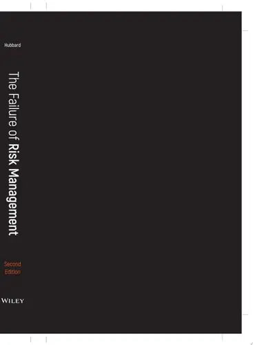The Failure of Risk Management Why It's Broken and How to Fix It by Douglas W. Hubbard ISBN: 978-1119522034
