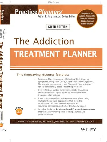 The Addiction Treatment Planner by Robert R. Perkinson ISBN: 978-1119707851