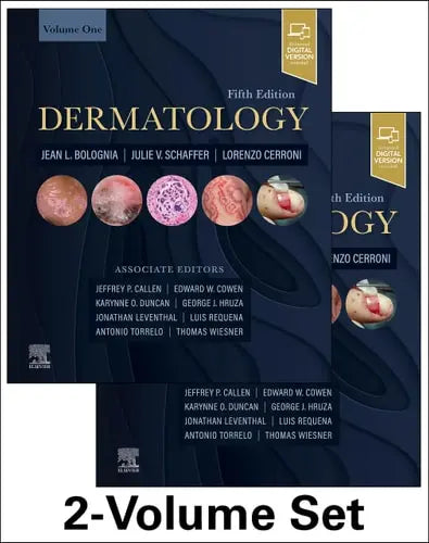 Dermatology 2-Volume Set by Jean L. Bolognia 978-0702082252