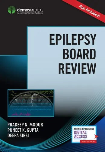 Epilepsy Board Review by Pradeep N. Modur ISBN: 978-0826180049