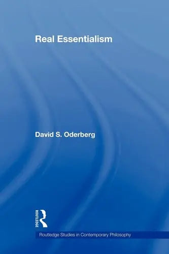 Real Essentialism by David S. Oderberg 978-0415872126