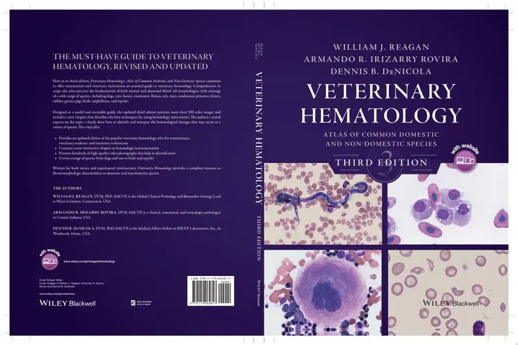 Veterinary Hematology Atlas of Common Domestic and Non-Domestic Species by William J. Reagan ISBN: 978-1119064817