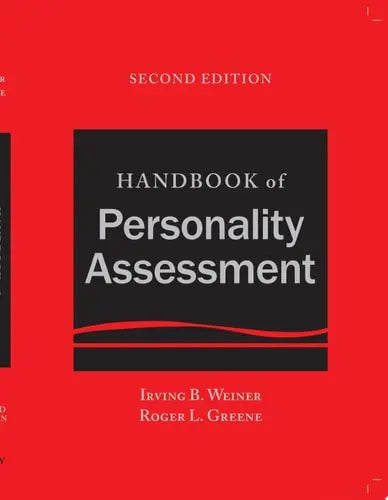 Handbook of Personality Assessment by Irving B. Weiner ISBN: 978-1119258889
