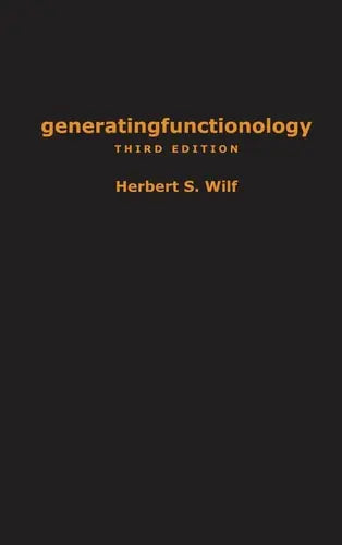 generatingfunctionology Third Edition by Herbert S. Wilf ISBN: 978-1568812793