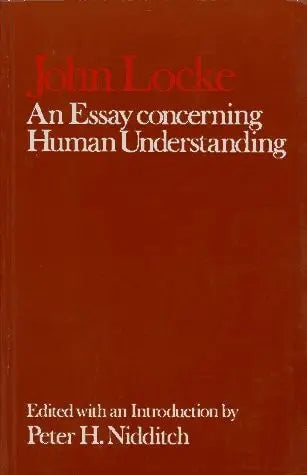 Essay Concerning Human Understanding by John Locke ISBN 9780198245957