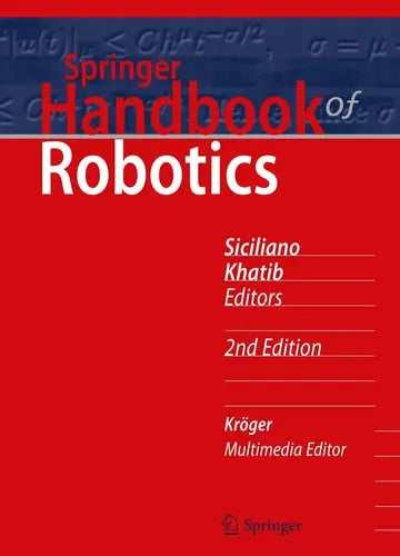 Springer Handbook of Robotics by Bruno Siciliano ISBN: 978-3319325507
