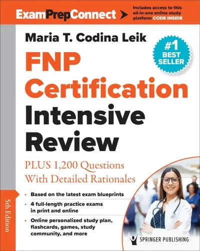 FNP Certification Intensive Review by Maria T. Codina Leik ISBN: 978-0826170668