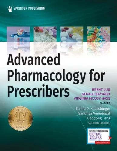 Advanced Pharmacology for Prescribers 1st edition by Brent Luu ISBN 978-0826195463