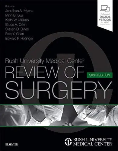 Rush University Medical Center Review of Surgery by Jonathan A. Myers 6th Edition ISBN 9780323485326