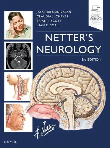 Netter's Neurology by Jayashri Srinivasan 3rd Edition ISBN 9780323554763