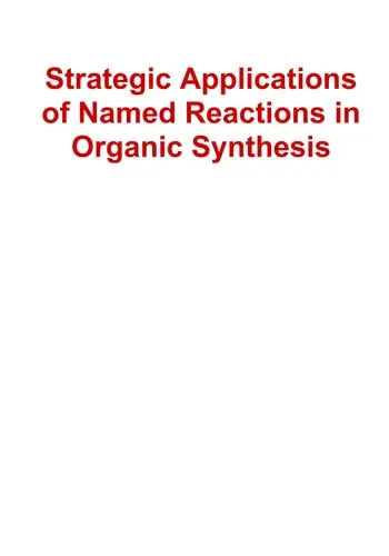 Strategic Applications of Named Reactions in Organic Synthesis by Laszlo Kurti 1st Edition ISBN 9780124297852