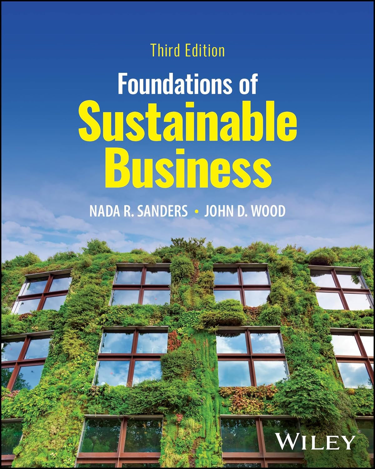 Foundations of Sustainable Business by Nada R. Sanders ISBN 978-1394208968