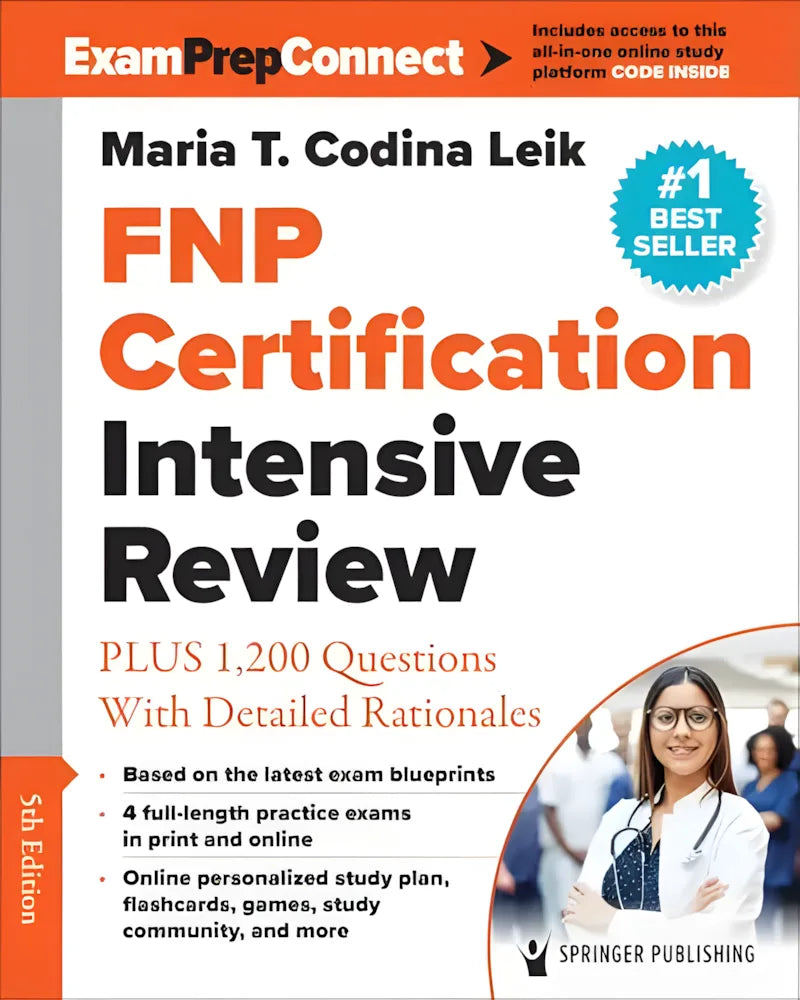 FNP Certification Intensive Review by Maria T. Codina Leik ISBN: 978-0826170668